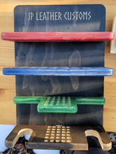 Leatherworker tool organizer wood modular system