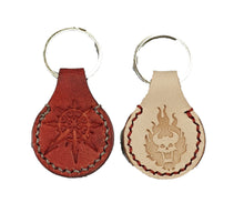 Handmade Keychain Leather Warhammer 40k Chaos Space Marine Set of 2