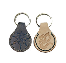 Handmade Keychain Leather Warhammer 40k Chaos Space Marine Set of 2