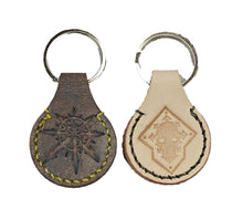 Handmade Keychain Leather Warhammer 40k Chaos Space Marine Set of 2