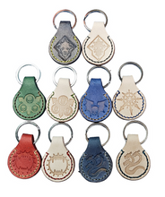 Handmade Keychain Leather Warhammer 40k Chaos Space Marine Set of 2