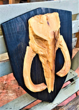 Star Wars The Mandalorian 3D Carve Wood Sign Wall Art Man Cave Mythosaur Skull
