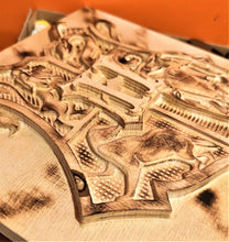 Hogwarts Harry Potter 3D Carve Wood Sign Wall Art Horde Man Cave