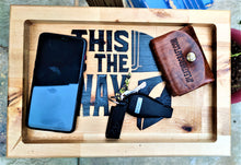 The Mandalorian This Is The Way Valet Tray Dump Cellphone Keys Cady Baltic Birch Natural