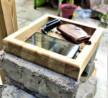 Odin Crow Vikings Valet  Catchall Tray Dump Cellphone Keys Cady Baltic Birch Natural