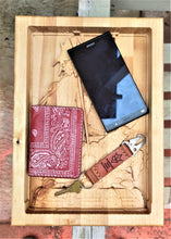 Spawn Valet 3D carve Wood Catchall Tray Dump Cellphone Keys Cady Baltic Birch Natural