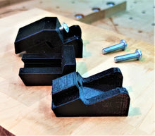 CNC Toe Push Side Clamp Kit Hobby Machines 3D Printed Black Shapeoko X-carve CNC4NEWBIE Onefinity