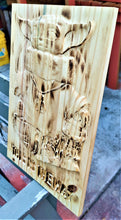 The Mandalorian 3D Carve Wood Sign Wall Art Baby Yoda Man Cave This Is The Way