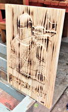 The Mandalorian 3D Carve Wood Sign Wall Art Man Cave Este es el camino
