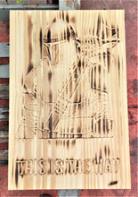 The Mandalorian 3D Carve Wood Sign Wall Art Man Cave Este es el camino