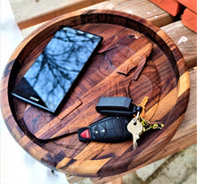 Star Wars Darth Vader Death Star 3D Valet Tray Dump Cellphone Keys Cady Catchall Walnut