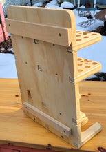 Leatherworker tool organizer wood modular system