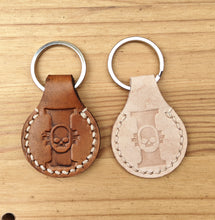 Handmade Keychain Leather Warhammer 40k Space Marine Set of 2