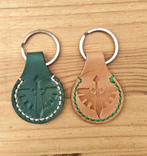 Handmade Keychain Leather Warhammer 40k Space Marine Set of 2