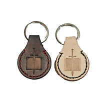 Handmade Keychain Leather Warhammer 40k Space Marine Set of 2