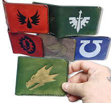 Handmade JP Leathercraft Warhammer 40k Bifold Wallet