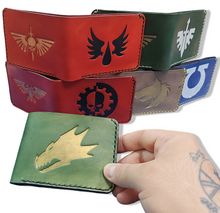 Handmade JP Leathercraft Warhammer 40k Bifold Wallet