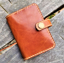 JP Leathercraft RAEDA Leather Wallet Wickett and Craig Buck Brown