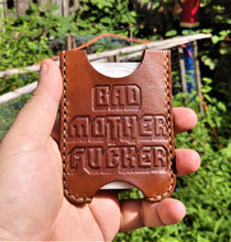 Handmade Leather Minimalist Wallet MINUS BMF
